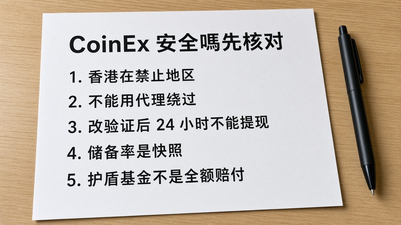 CoinEx 安全嗎？帳戶安全、資產保護與風險機制解析